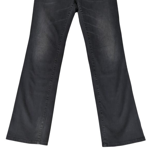 Diesel Jeans Bootzee-St Regular Slim Boot Cut Jeans Black Wash Women's Size 32 - Picture 4 of 9